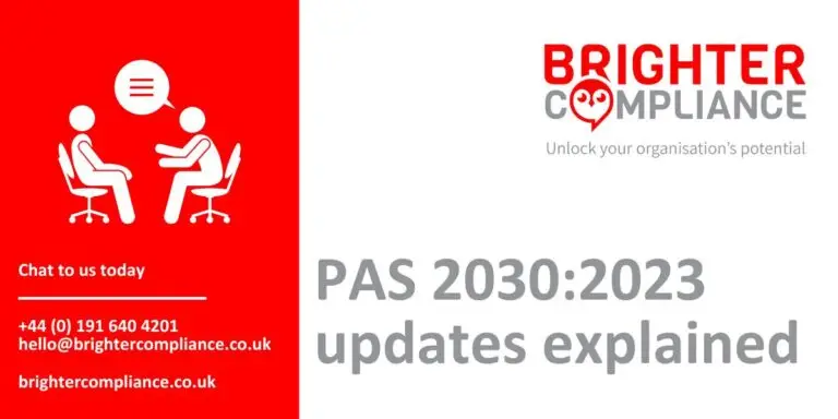 PAS 20302023 updates explained