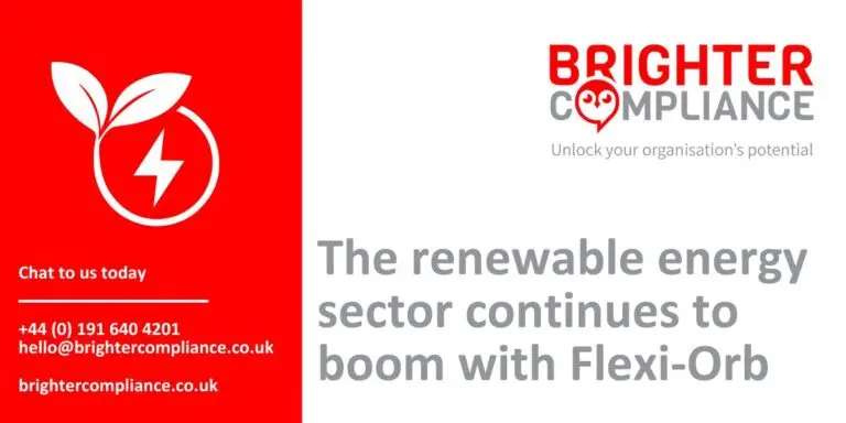 The renewable energy sector continues to boom with Flexi-Orb