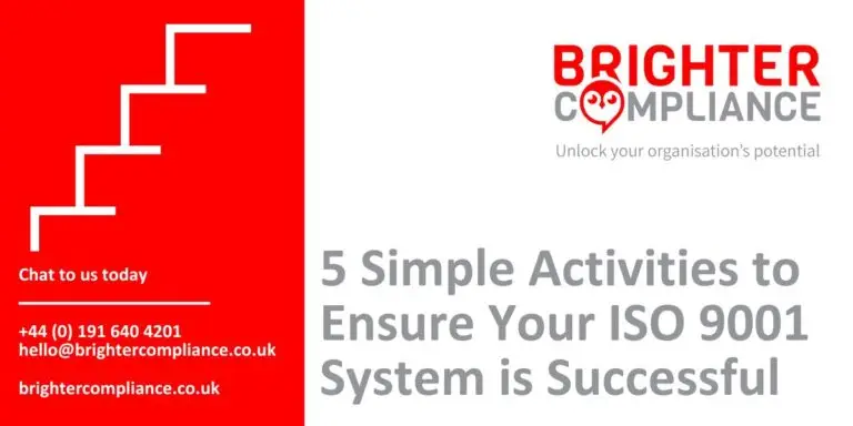 Ensure Your ISO 9001 System is Successful