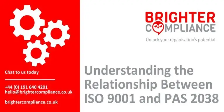 Relationship Between ISO 9001 and PAS 2038