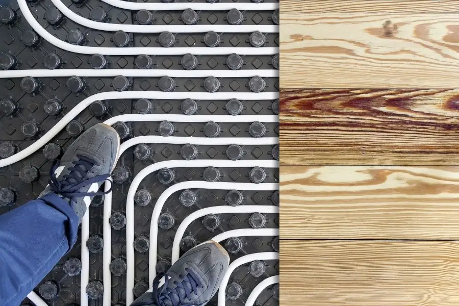 Under floor heating PAS 2030