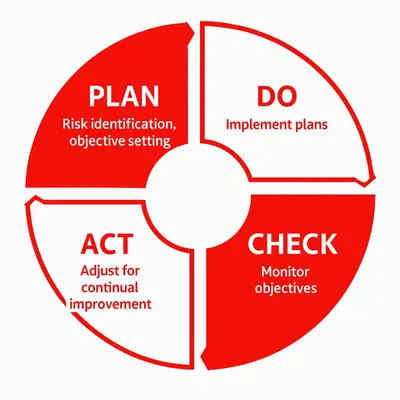 ISO 9001 planning infographic